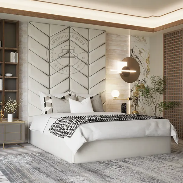 Luxury Emma High Headboard Bed Frame